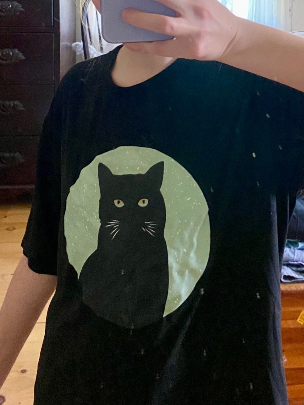 Black Cat Tee